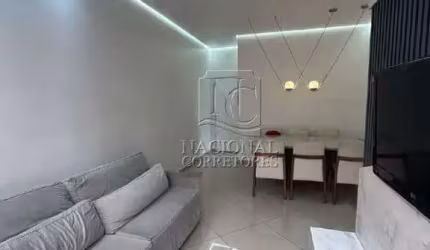 Apartamento Garden à venda, 3 quartos, 1 suíte, 1 vaga, Vila Homero Thon - Santo André/SP