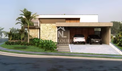 Casa Térrea de Esquina no Condomínio Cambarah | 245m² - 3 Suítes, Área Gourmet e Quintal Amplo