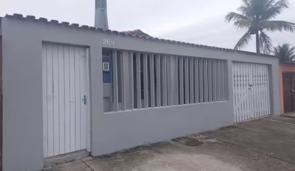 Casa para Venda em Itanhaém, Balneário Gaivotas, 2 dormitórios, 1 banheiro, 2 vagas