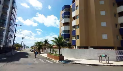 Apartamento para Venda em Mongaguá, Balneário Itaóca, 2 dormitórios, 1 suíte, 1 banheiro, 1 vaga