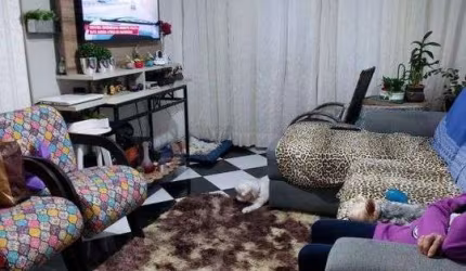 Apartamento para Venda em Santos, Ponta da Praia, 2 dormitórios, 1 banheiro, 1 vaga