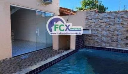 Casa para Venda em Itanhaém, Regina, 2 dormitórios, 1 suíte, 1 banheiro, 2 vagas