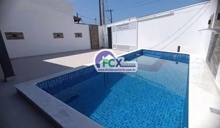 Casa para Venda em Itanhaém, São Fernando, 3 dormitórios, 1 suíte, 1 banheiro, 2 vagas