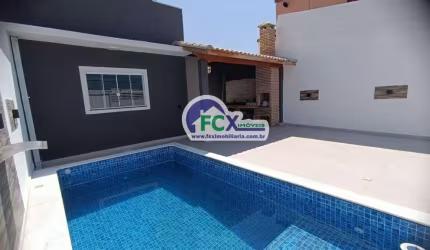 Casa para Venda em Itanhaém, São Fernando, 2 dormitórios, 1 suíte, 1 banheiro, 2 vagas