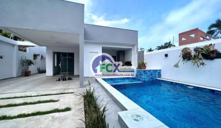 Casa para Venda em Itanhaém, Tupy, 3 dormitórios, 2 suítes, 1 banheiro, 3 vagas