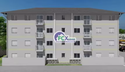 Apartamento para Venda em Mongaguá, Itaguaí, 2 dormitórios, 1 banheiro, 1 vaga