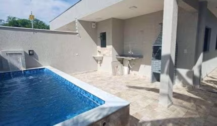 Casa para Venda em Itanhaém, Nova Itanhaém, 2 dormitórios, 1 suíte, 1 banheiro, 2 vagas