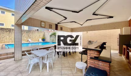 Casa com 5 dormitórios à venda, 453 m² por R$ 2.450.000,00 - Embaré - Santos/SP