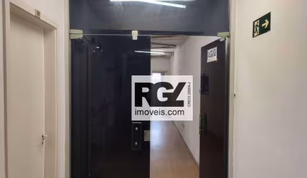 Conjunto com 6 salas, 2 banheiros e copa, 135 m² - venda por R$ 330.000 ou aluguel por R$ 3.300/mês - Centro - Santos/SP