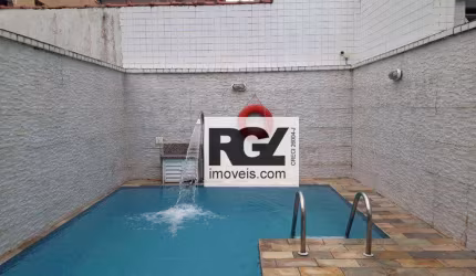 Casa com 4 dormitórios à venda por R$ 1.600.000,00 - Campo Grande - Santos/SP