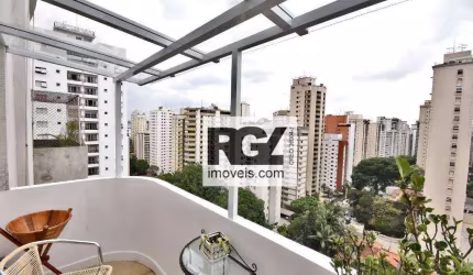 Cobertura 181m² 3 dormitórios 2 vagas Moema