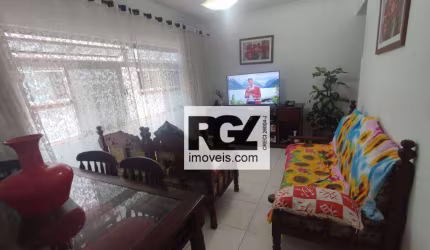Apartamento com 2 dormitórios à venda, 90 m² por R$ 480.000,00 - Encruzilhada - Santos/SP