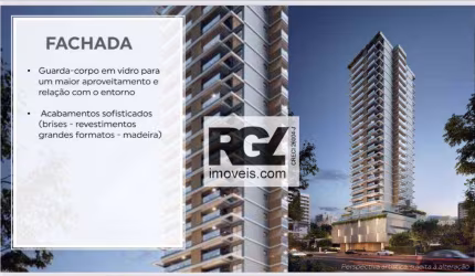 LANÇAMENTO 58,08M² - 1 DORMITÓRIO NA PONTA DA PRAIA - R$ 662.112,00