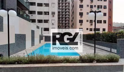 Apartamento com 2 dormitórios para alugar, 70 m² por R$ 4.547,00/mês - José Menino - Santos/SP