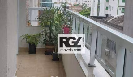 Apartamento com 2 dormitórios à venda, 74 m² por R$ 689.000,00 - José Menino - Santos/SP