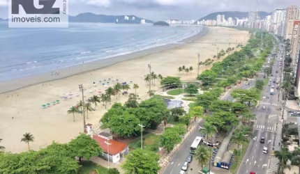 Cobertura com 4 dormitórios à venda, 450 m² por R$ 4.700.000,00 - Boqueirão - Santos/SP