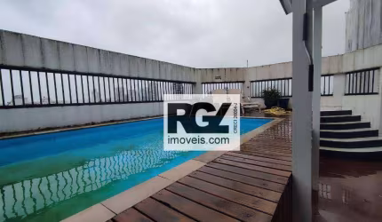 Cobertura com 4 dormitórios à venda, 367 m² por R$ 2.200.000,00 - Ponta da Praia - Santos/SP