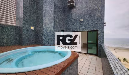 Cobertura com 2 dormitórios à venda, 160 m² por R$ 1.300.000,00 - José Menino - Santos/SP