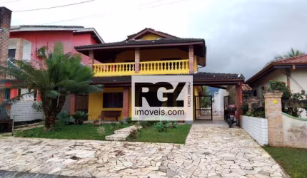 Casa com 4 dormitórios à venda por R$ 1.200.000,00 - Boracéia - Bertioga/SP