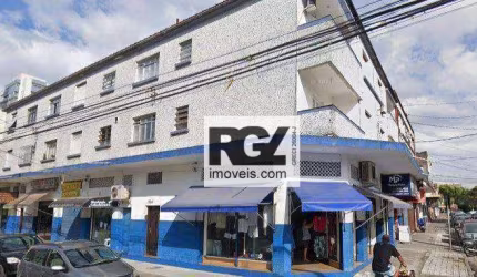 Apartamento com 2 dormitórios à venda, 83 m² por R$ 260.000,00 - Encruzilhada - Santos/SP