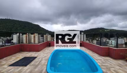 Cobertura com 2 dormitórios à venda, 135 m² por R$ 660.000,00 - Jardim São Miguel - Guarujá/SP