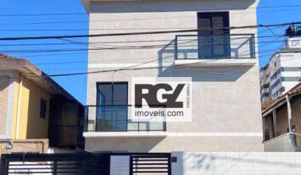 Village com 2 dormitórios à venda, 95 m² por R$ 569.900,00 - Macuco - Santos/SP