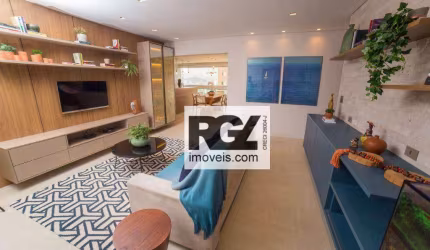 Apartamento com 3 dormitórios à venda, 155 m² por R$ 2.570.000,00 - Ponta da Praia - Santos/SP