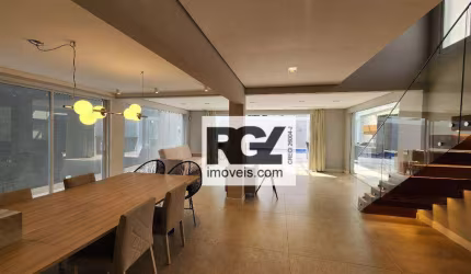 Casa com 3 dormitórios à venda, 300 m² por R$ 4.500.000,00 - Ponta da Praia - Santos/SP