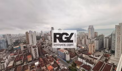 Apartamento com 3 dormitórios à venda, 155 m² por R$ 2.250.000,00 - Embaré - Santos/SP