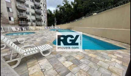 Apartamento com 2 dormitórios à venda, 54 m² por R$ 290.000,00 - Morro de Nova Cintra - Santos/SP