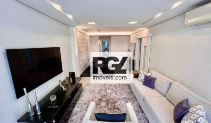 Apartamento com 2 dormitórios à venda, 115 m² por R$ 1.200.000,00 - Pompéia - Santos/SP