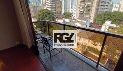 Apartamento com 4 dormitórios para alugar, 196 m² por R$ 8.500,00/mês - Gonzaga - Santos/SP