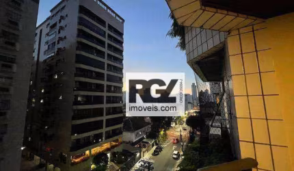 Apartamento com 3 dormitórios para alugar, 186 m² por R$ 6.000,02/mês - Ponta da Praia - Santos/SP