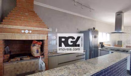 Casa com 5 dormitórios à venda, 281 m² por R$ 1.850.000,00 - Marapé - Santos/SP