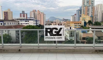 Apartamento Garden com 1 dormitório à venda, 77 m² por R$ 1.000.000,00 - Ponta da Praia - Santos/SP