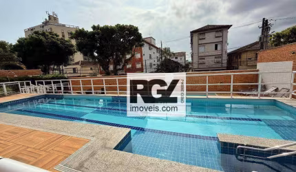 Apartamento com 1 dormitório à venda, 49 m² por R$ 530.000,00 - Macuco - Santos/SP