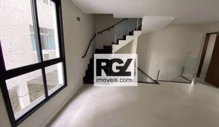 Sobrado com 2 dormitórios à venda, 88 m² por R$ 820.000,00 - Ponta da Praia - Santos/SP