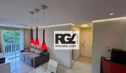 Apartamento com 2 dormitórios à venda, 56 m² por R$ 334.000,00 - Morro de Nova Cintra - Santos/SP