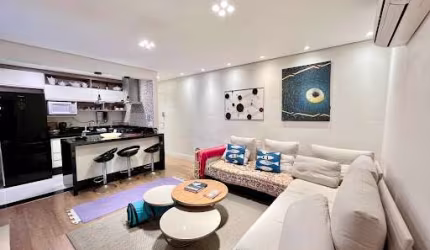 Apartamento com 2 dormitórios à venda, 77 m² por R$ 1.365.000,00 - Ponta da Praia - Santos/SP