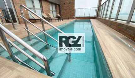 Apartamento com 2 dormitórios à venda, 77 m² por R$ 1.100.000,00 - Aparecida - Santos/SP