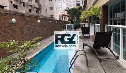 Apartamento com 1 dormitório à venda, 52 m² por R$ 620.000,00 - Gonzaga - Santos/SP
