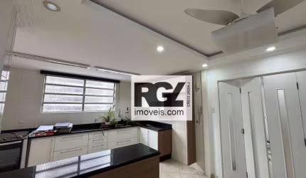 Apartamento com 3 dormitórios para alugar, 144 m² por R$ 7.500,00/mês - Gonzaga - Santos/SP