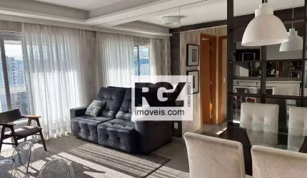 Apartamento com 2 dormitórios para alugar, 78 m² por R$ 9.250,00/mês - Gonzaga - Santos/SP