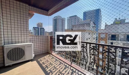 3 suítes | Andar alto | Varanda | 2 vagas - Próximo da praia na Aparecida!