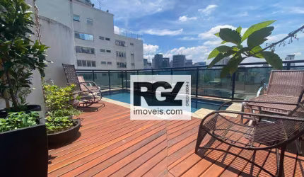 Cobertura duplex 184 m² 2 dormitório 2 vagas Jardim Paulista
