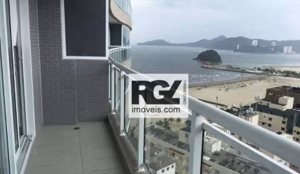 Apartamento com 1 dormitório para alugar, 52 m² por R$ 5.600,00/mês - Pompéia - Santos/SP
