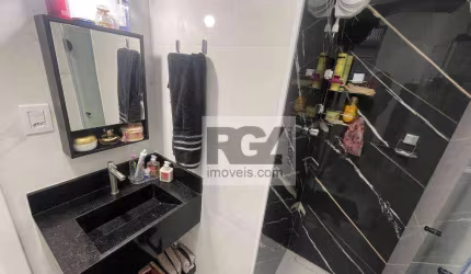 Apartamento com 1 dormitório à venda, 52 m² por R$ 480.000 - Aparecida - Santos/SP