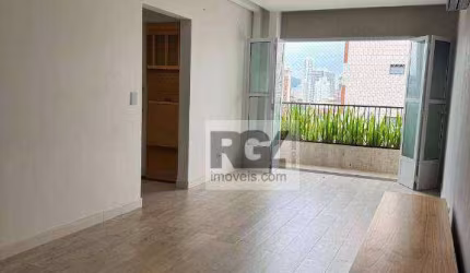 Apartamento com 2 dormitórios para alugar, 80 m² por R$ 4.800,00/mês - Embaré - Santos/SP