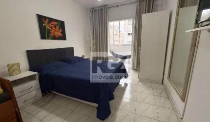 Apartamento com 1 dormitório para alugar, 59 m² por R$ 3.000,00/mês - Ponta da Praia - Santos/SP