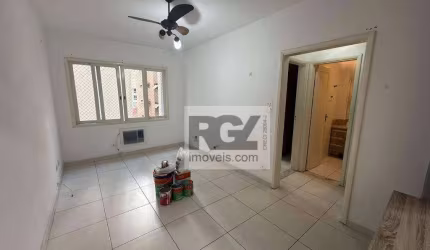 Apartamento com 1 dormitório para alugar, 56 m² por R$ 3.000,02/mês - Aparecida - Santos/SP